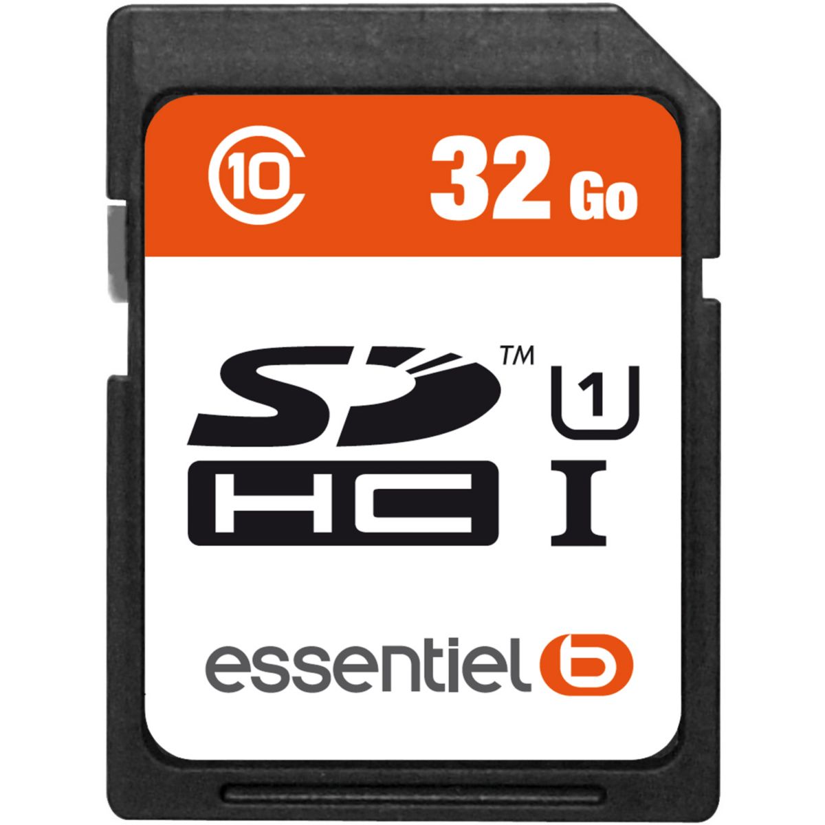 Carte SD ESSENTIELB 32Go SDHC Loisirs (photo) Carte SD ESSENTIELB 32Go SDHC Loisirs (photo)
