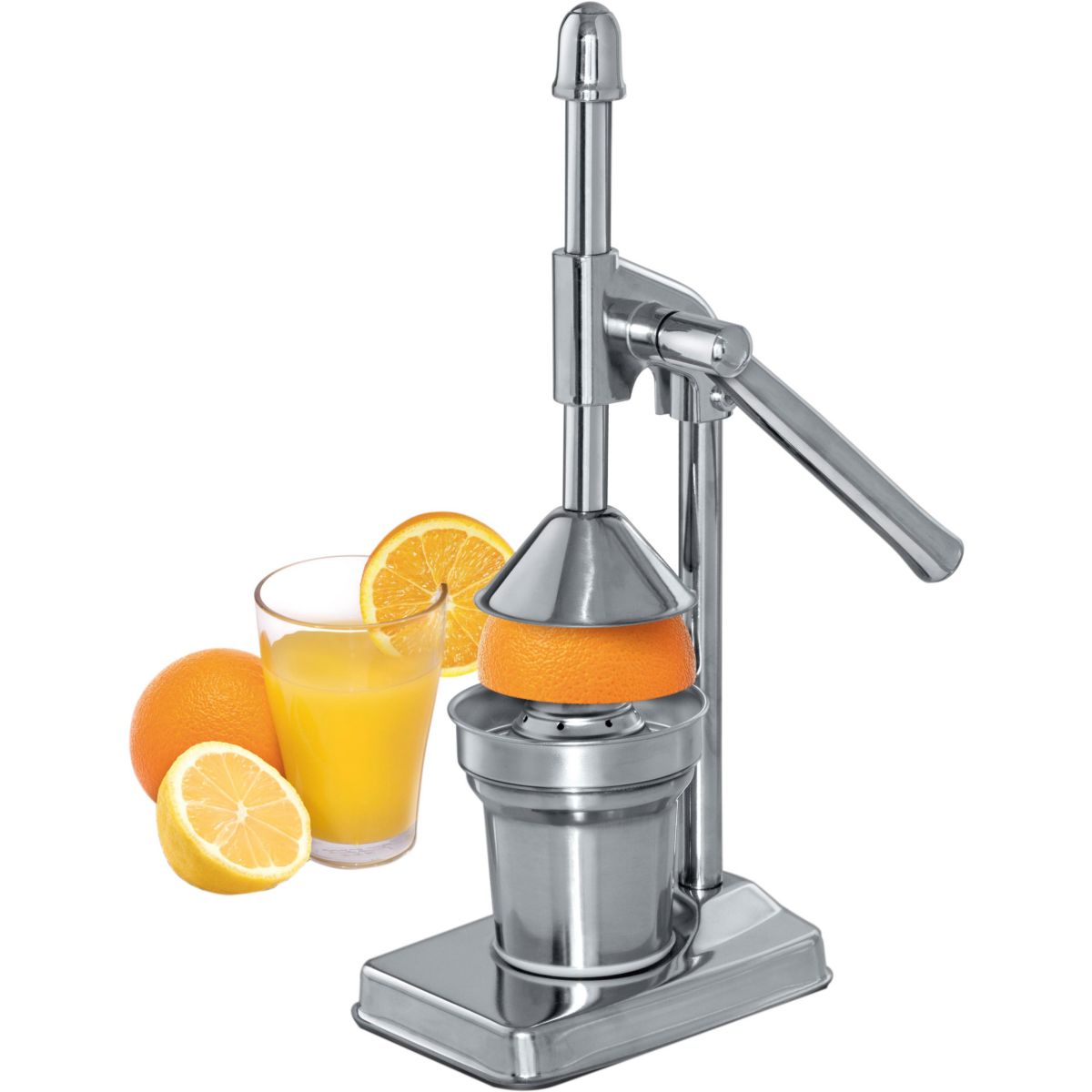 Presse-agrumes ESSENTIELB Manuel Inox Chromé