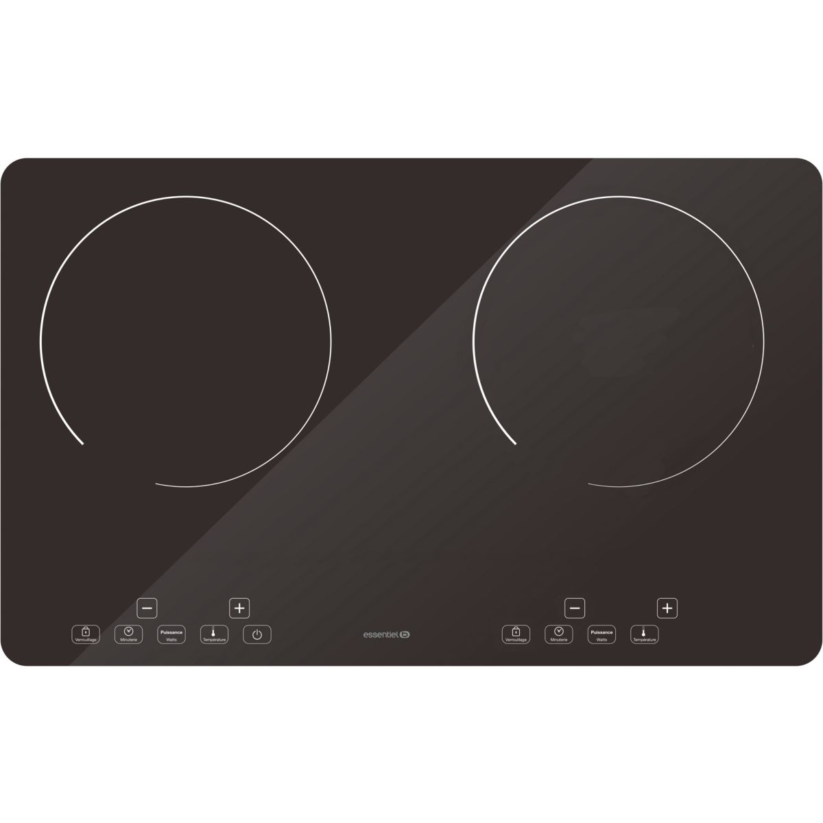 Plaque induction ESSENTIELB EPI Slim twin