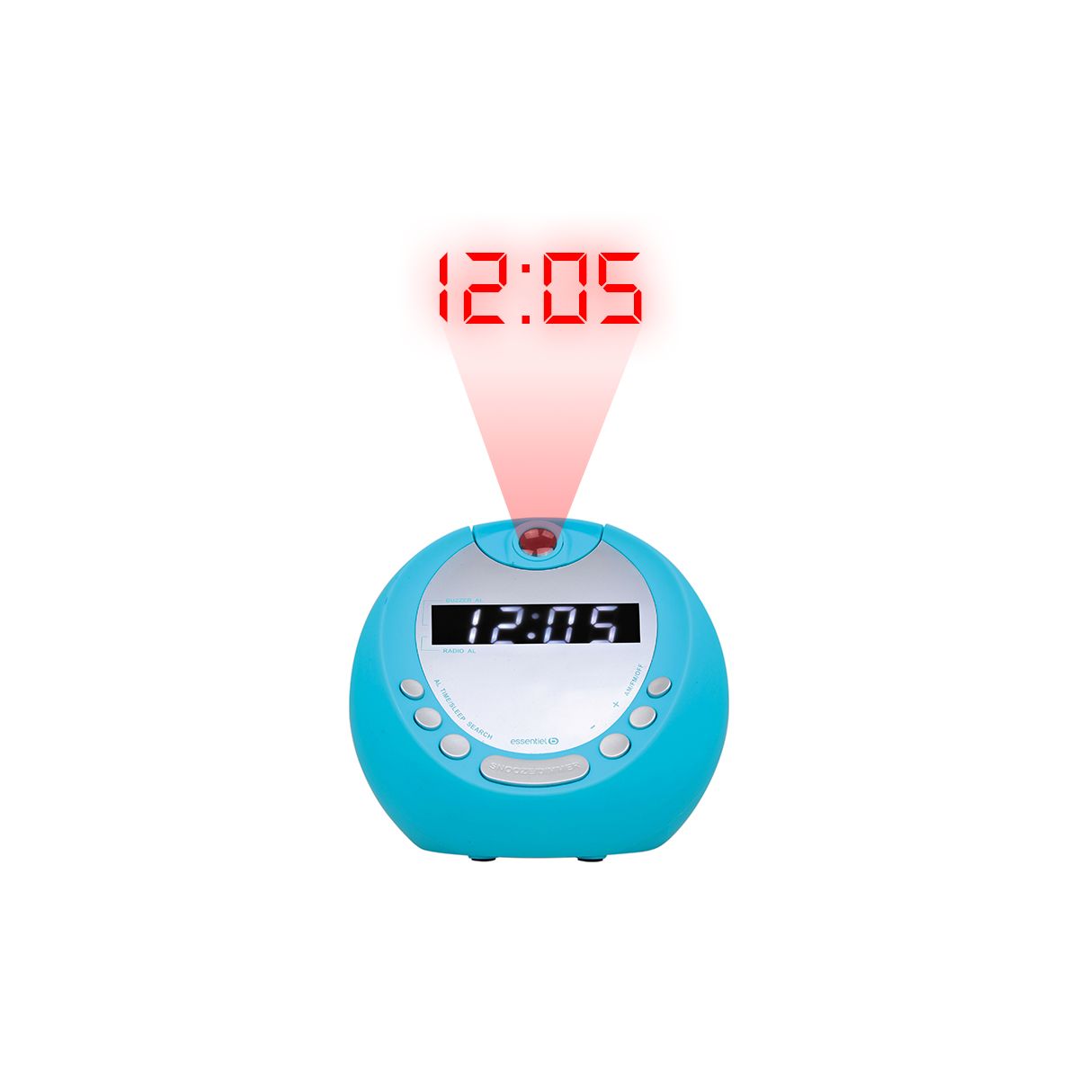 Radio réveil ESSENTIELB Get Up Turquoise (photo) Radio réveil ESSENTIELB Get Up Turquoise (photo)