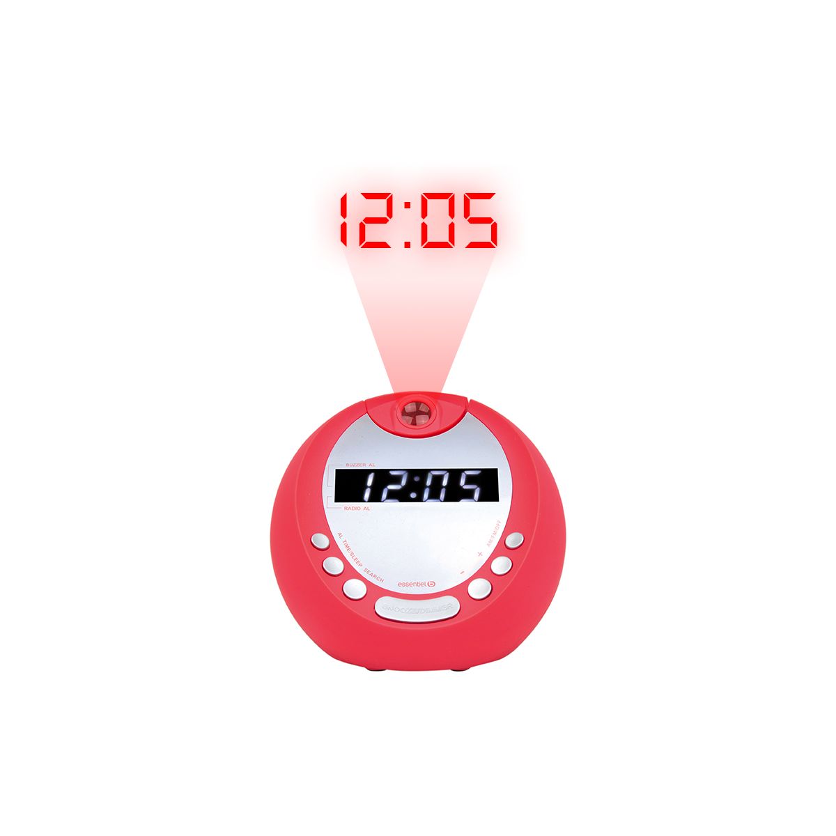 Radio réveil ESSENTIELB Get Up Corail (photo) Radio réveil ESSENTIELB Get Up Corail (photo)