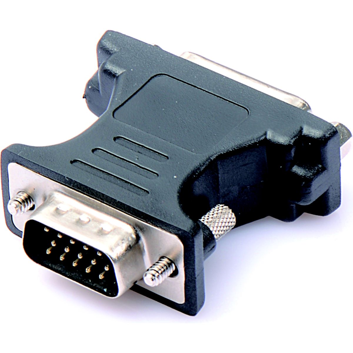 Adaptateur VGA ESSENTIELB VGA mâle / DVI femelle (photo) Adaptateur VGA ESSENTIELB VGA mâle / DVI femelle (photo)