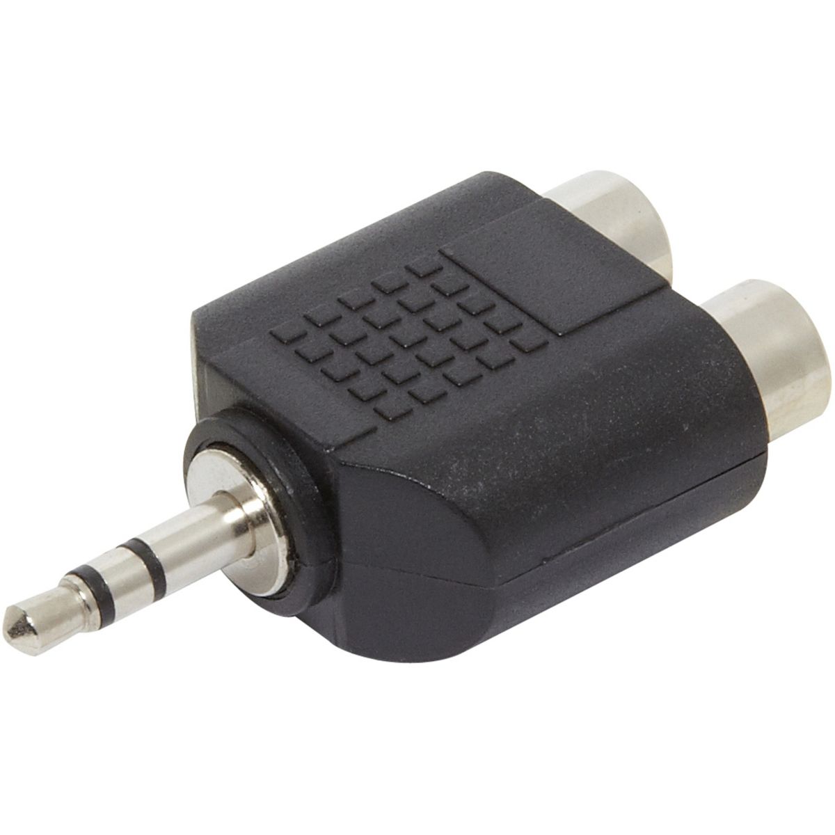 Adaptateur ESSENTIELB Jack 3,5-M /2xRCA- (photo) Adaptateur ESSENTIELB Jack 3,5-M /2xRCA- (photo)