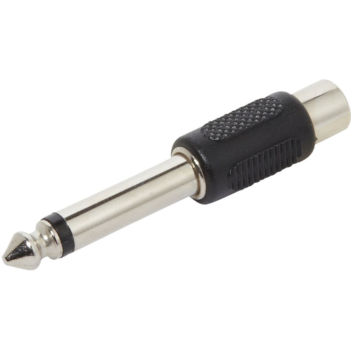 Adaptateur LISTO J6,35 mono-M / RCA-F (photo) Adaptateur LISTO J6,35 mono-M / RCA-F (photo)
