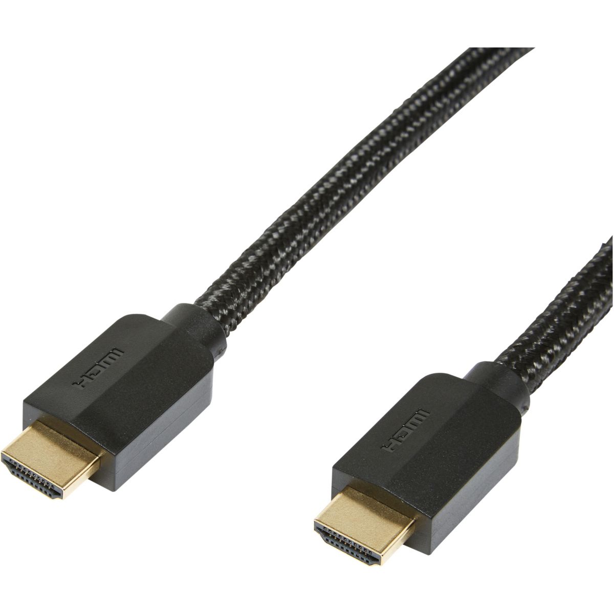 Câble HDMI ESSENTIELB 2M CROSS nylon H (photo) Câble HDMI ESSENTIELB 2M CROSS nylon H (photo)