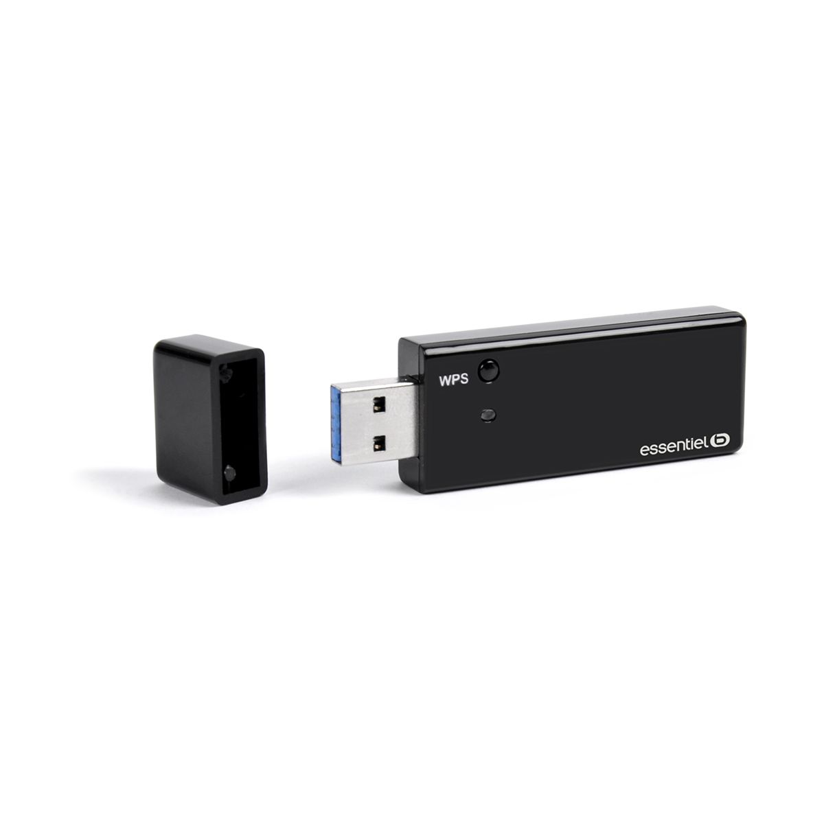 Adaptateur réseau ESSENTIELB Wifi AC 1200 USB 3.0 (photo) Adaptateur réseau ESSENTIELB Wifi AC 1200 USB 3.0 (photo)