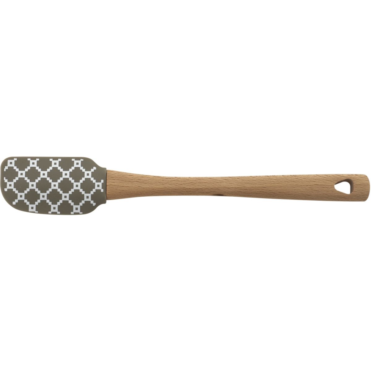 Spatule ESSENTIELB 24cm Taupe silicone bois