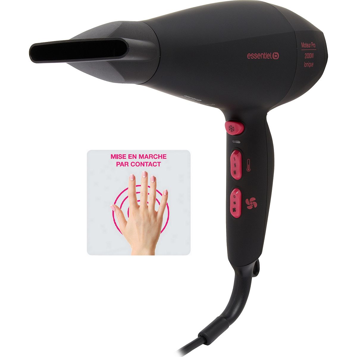 Sèche cheveux ESSENTIELB TOUCHE DE GLAMOUR