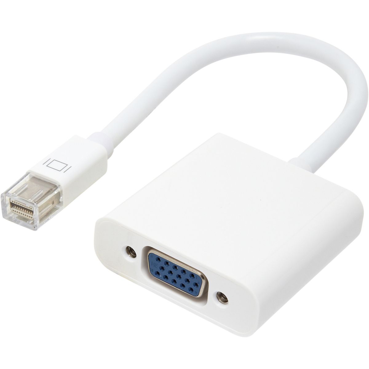 Adaptateur mini DisplayPort ESSENTIELB Mini Displayport VGA (photo) Adaptateur mini DisplayPort ESSENTIELB Mini Displayport VGA (photo)