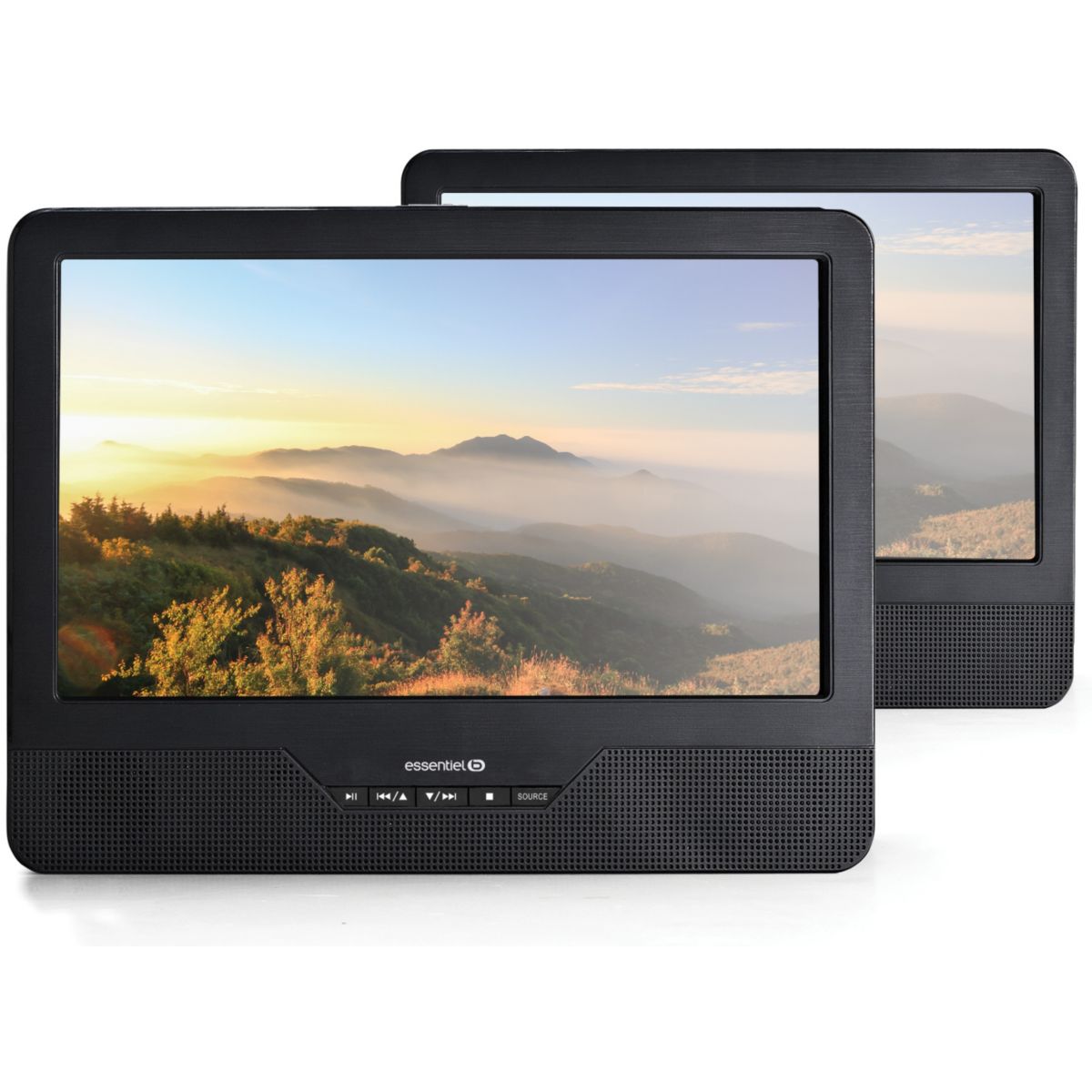 DVD Portable ESSENTIELB Double 9 pouces (photo) DVD Portable ESSENTIELB Double 9 pouces (photo)