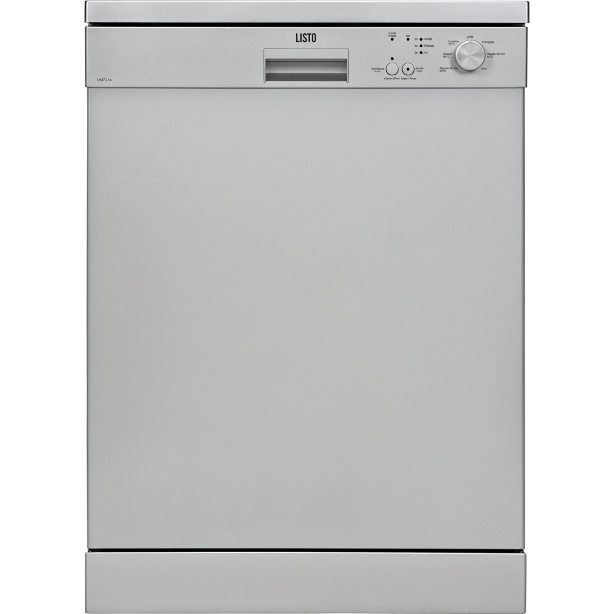 Lave-vaisselle 60cm LISTO LV47 L1 silver (photo) Lave-vaisselle 60cm LISTO LV47 L1 silver (photo)
