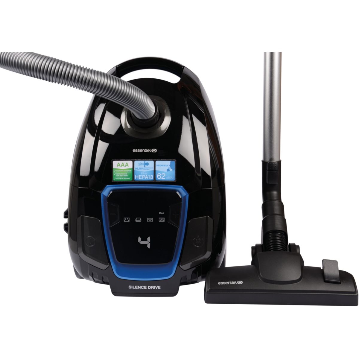 Aspirateur avec sac ESSENTIELB EAT 7122SD SILENCEDRIVE