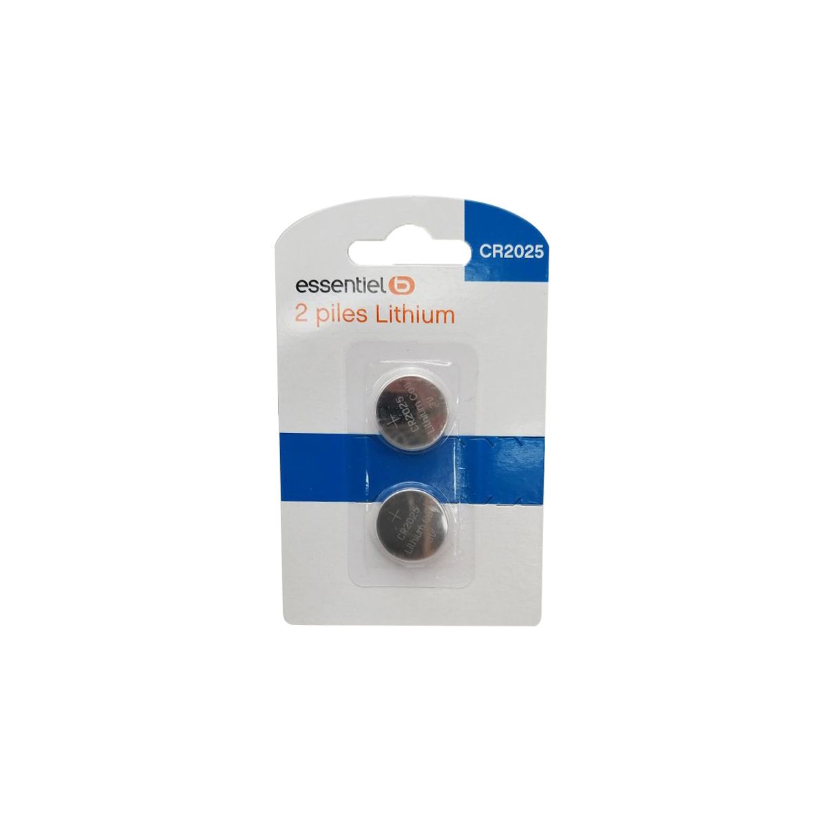 Pile ESSENTIELB CR2025 X 2 -3V (photo) Pile ESSENTIELB CR2025 X 2 -3V (photo)