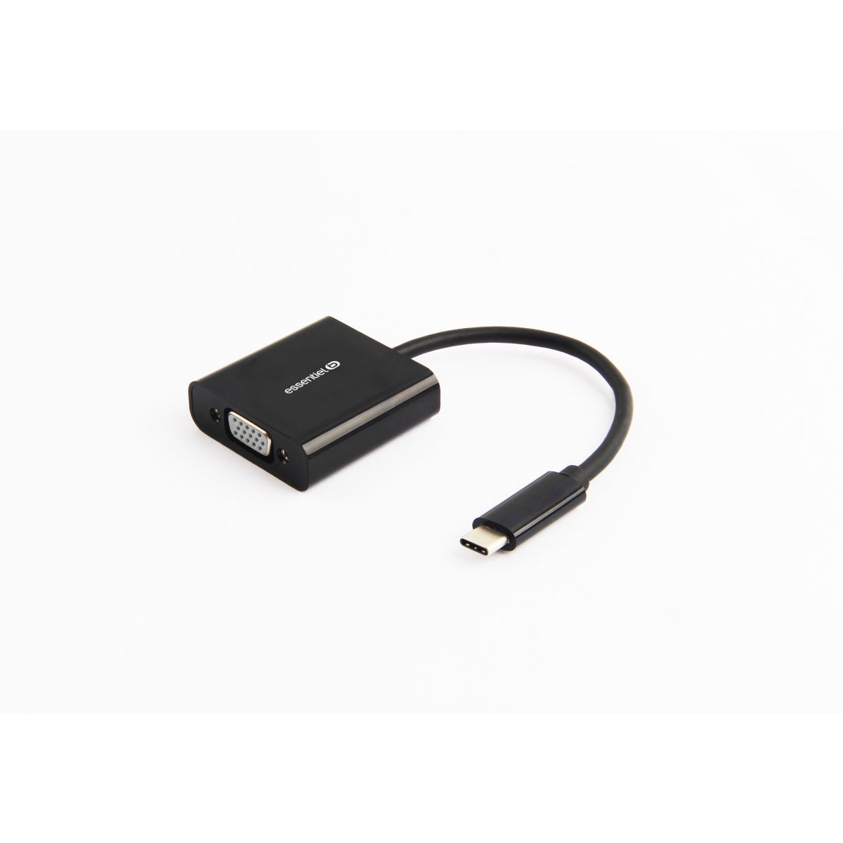 Adaptateur VGA ESSENTIELB USB-C / VGA (photo) Adaptateur VGA ESSENTIELB USB-C / VGA (photo)