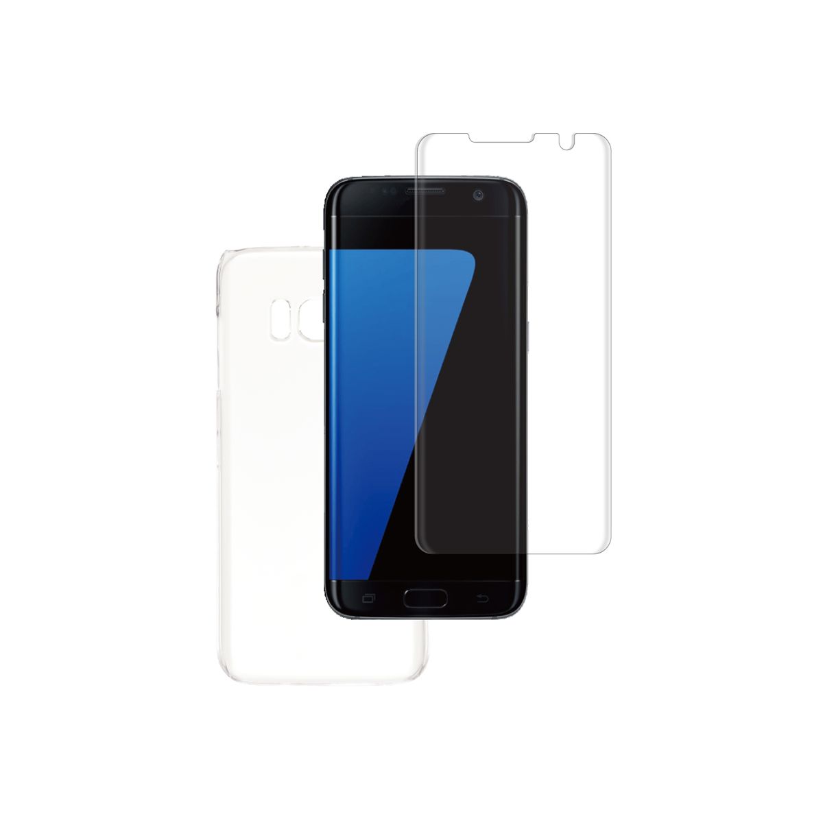 Coque + Protège écran ESSENTIELB S7 Edge coque rigide + verre trempé (photo) Coque + Protège écran ESSENTIELB S7 Edge coque rigide + verre trempé (photo)