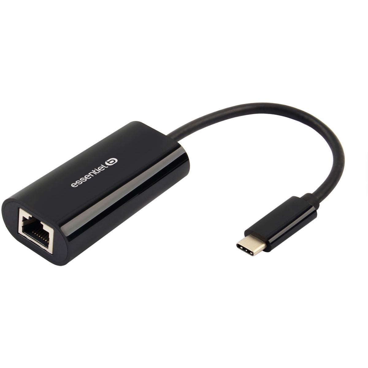 Adaptateur USB C ESSENTIELB USB-C /RJ45 (photo) Adaptateur USB C ESSENTIELB USB-C /RJ45 (photo)