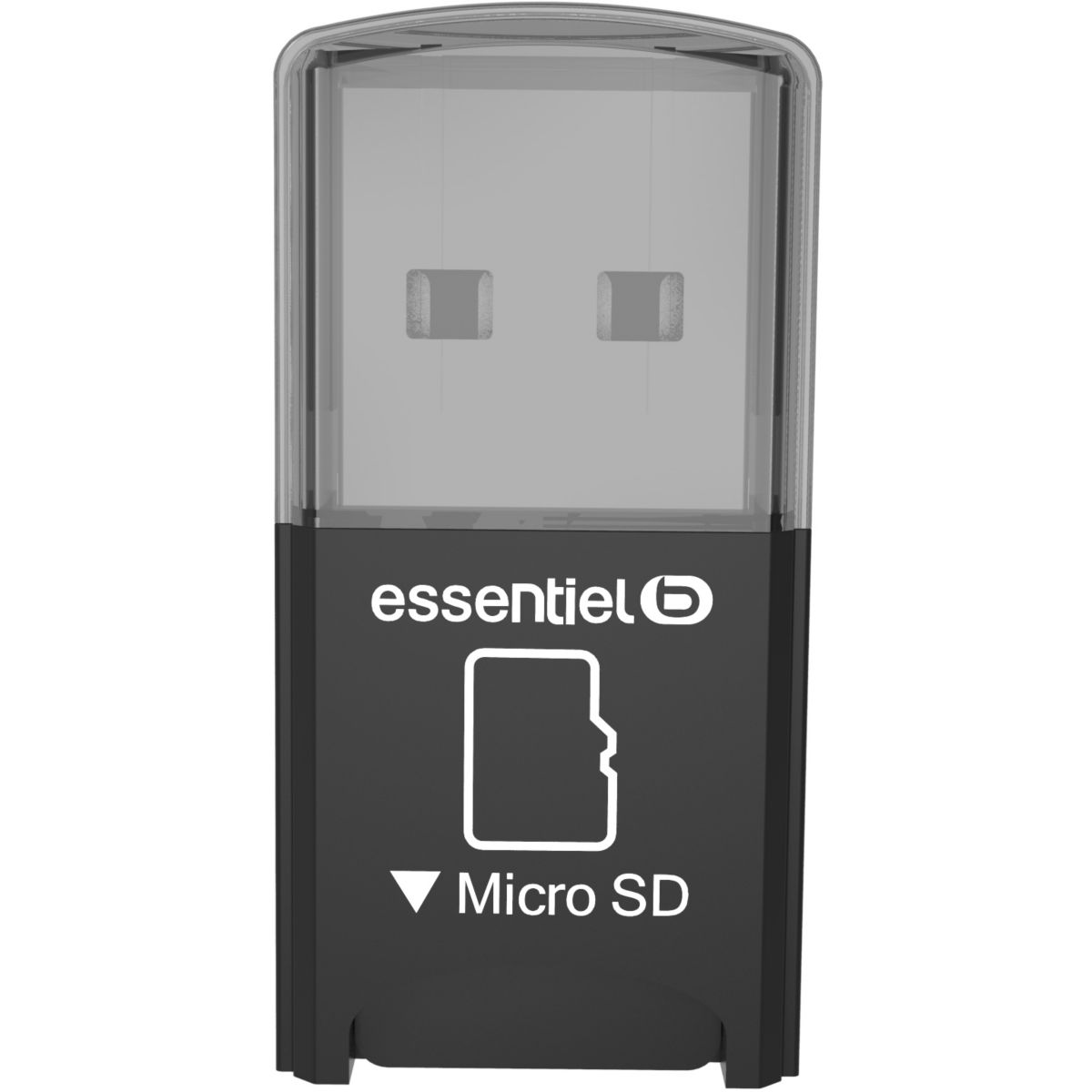 Lecteur de carte mémoire ESSENTIELB Lecteur de cartes MicroSD (photo) Lecteur de carte mémoire ESSENTIELB Lecteur de cartes MicroSD (photo)