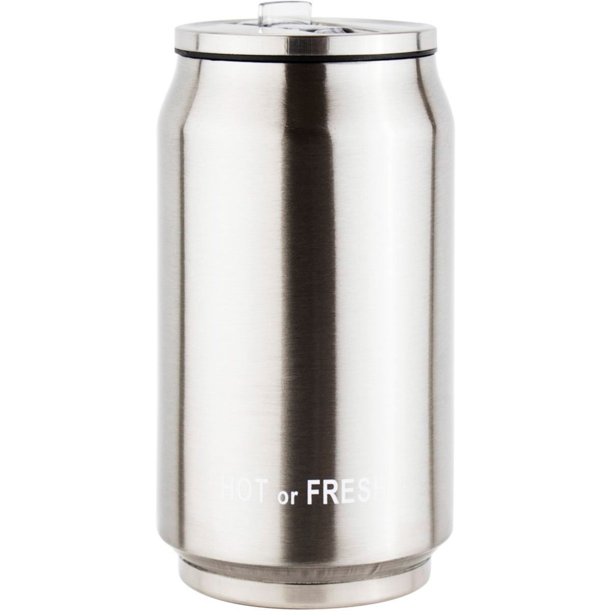 Mug isotherme ESSENTIELB 30 cl gris métallique
