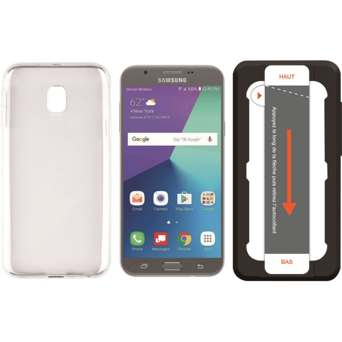 Coque + Protège écran ESSENTIELB J7 2017 Coque+Verre trempé+Applicateur (photo) Coque + Protège écran ESSENTIELB J7 2017 Coque+Verre trempé+Applicateur (photo)