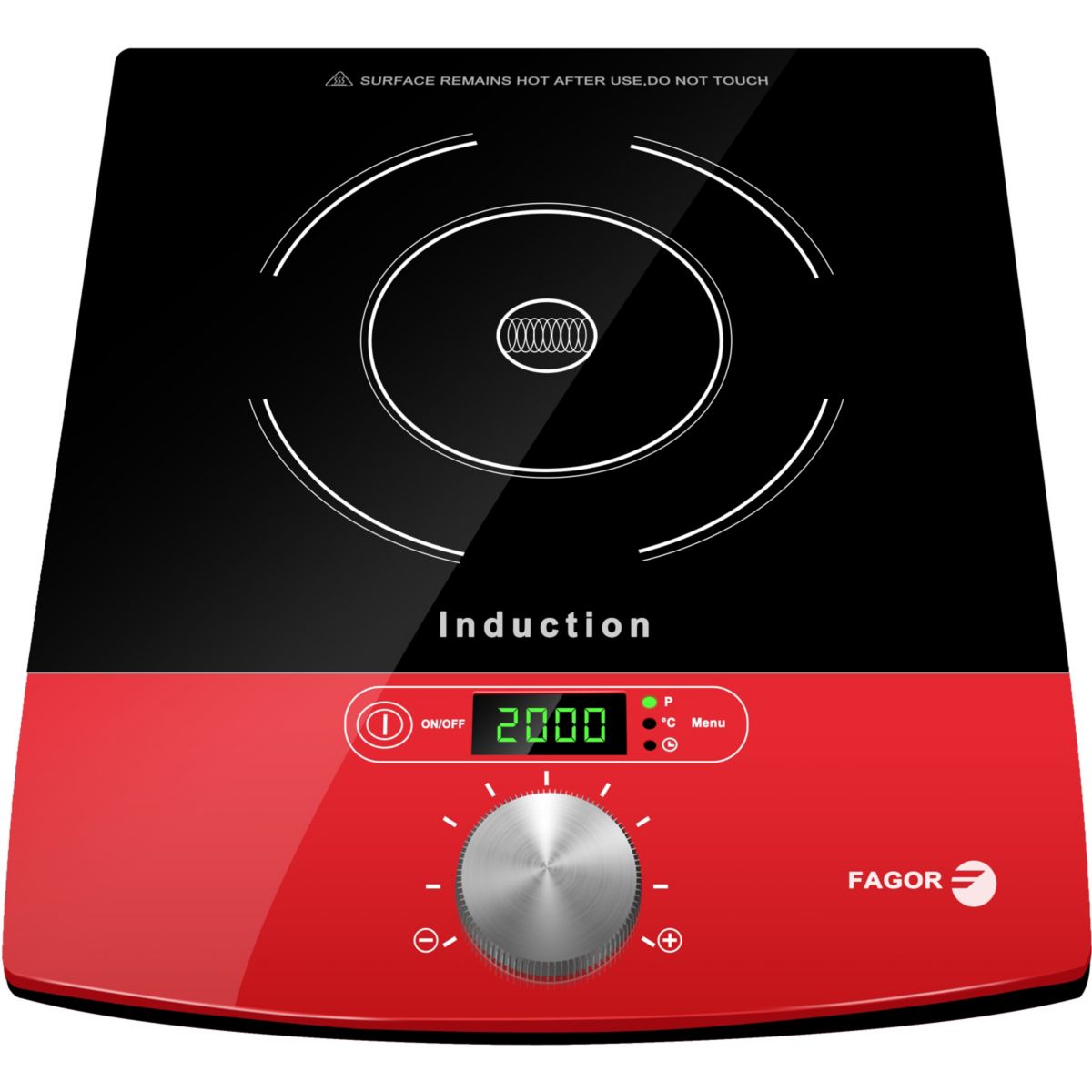 Plaque induction FAGOR 1831 Rouge