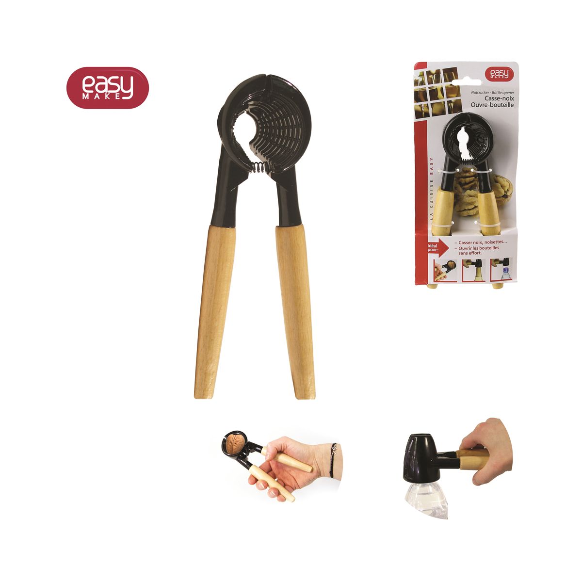 Casse-noix EASY MAKE ouvre-bouteillle (photo) Casse-noix EASY MAKE ouvre-bouteillle (photo)