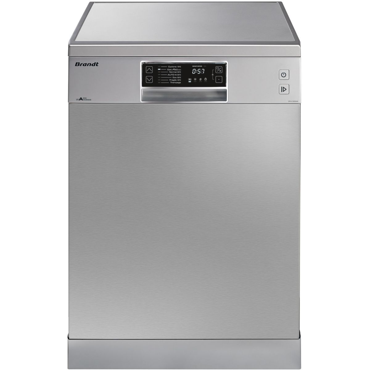 Lave-vaisselle 60cm BRANDT DFH 13534X (Silver) (photo) Lave-vaisselle 60cm BRANDT DFH 13534X (Silver) (photo)