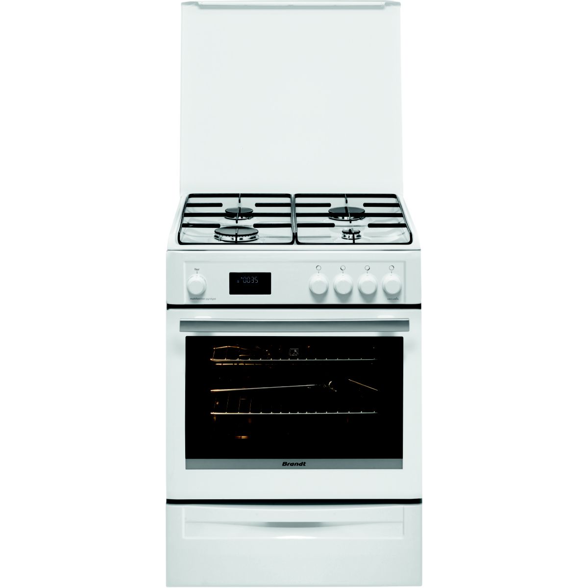 Cuisinière mixte BRANDT BCM6654W