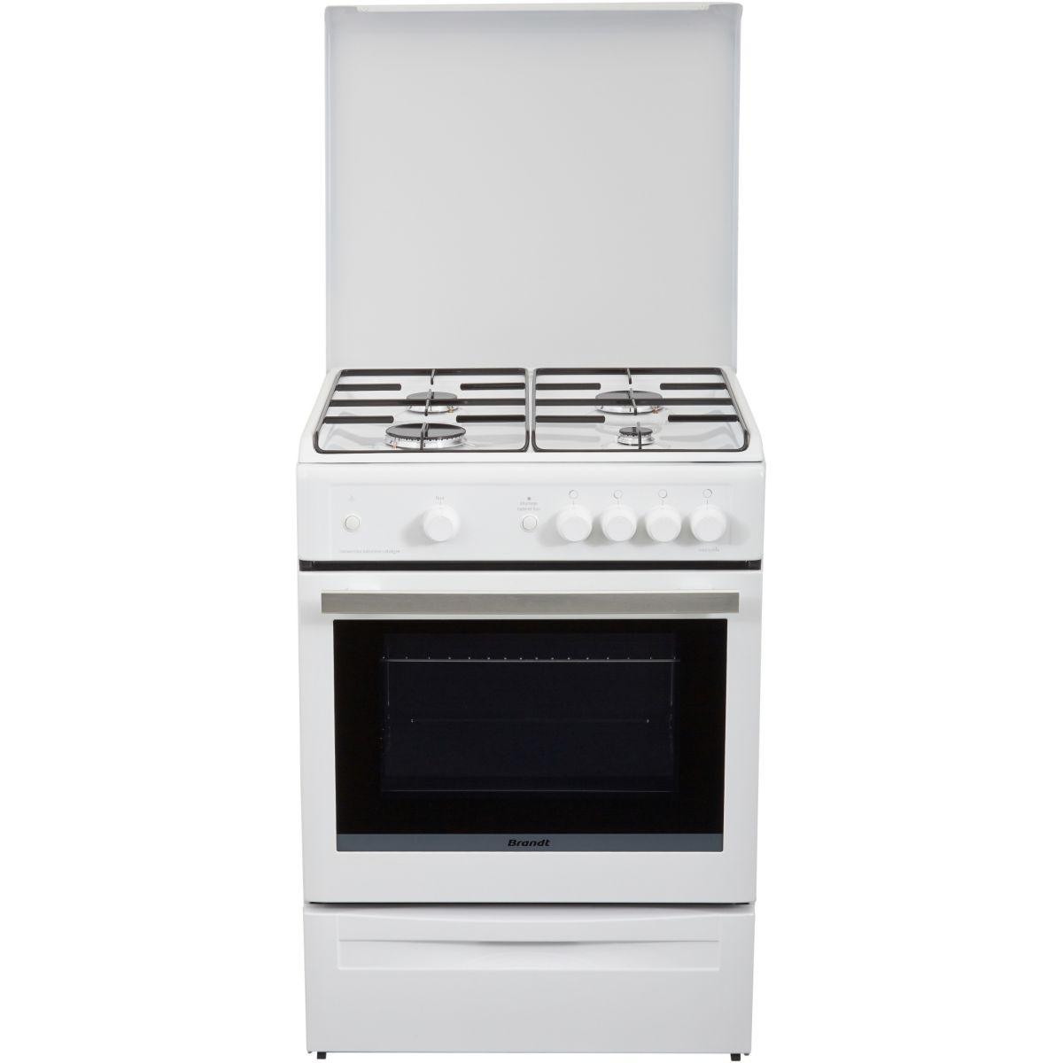 Cuisinière gaz BRANDT BCG6611W