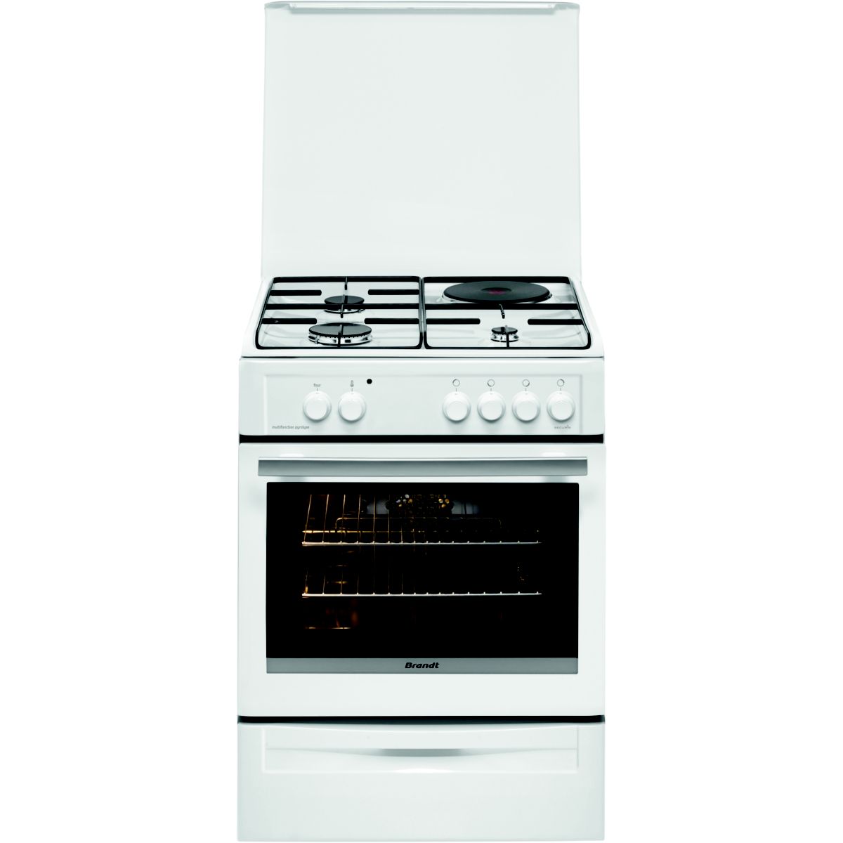 Cuisinière mixte BRANDT EX BCM6655W