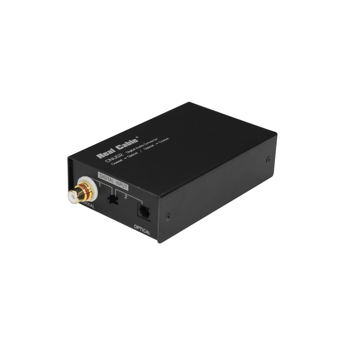 Boîtier REAL CABLE CNUG2 CONVERT.OPT.NUM (photo) Boîtier REAL CABLE CNUG2 CONVERT.OPT.NUM (photo)