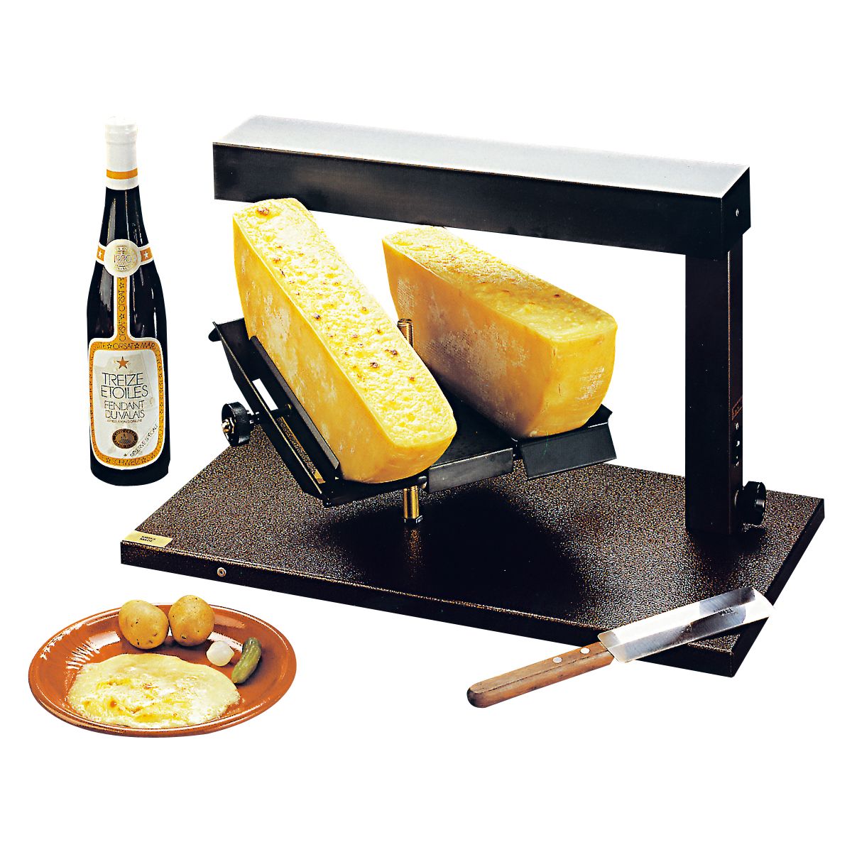 Raclette BRON COUCKE RACLETTE 2 X 1/2 MEULE TTM020