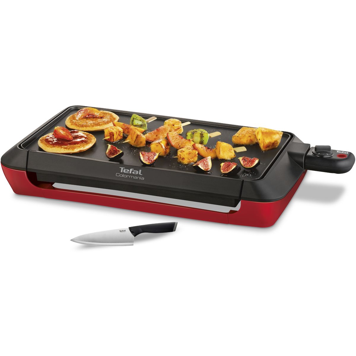 Plancha électrique TEFAL YY4004FB Maxi Plancha Colormania