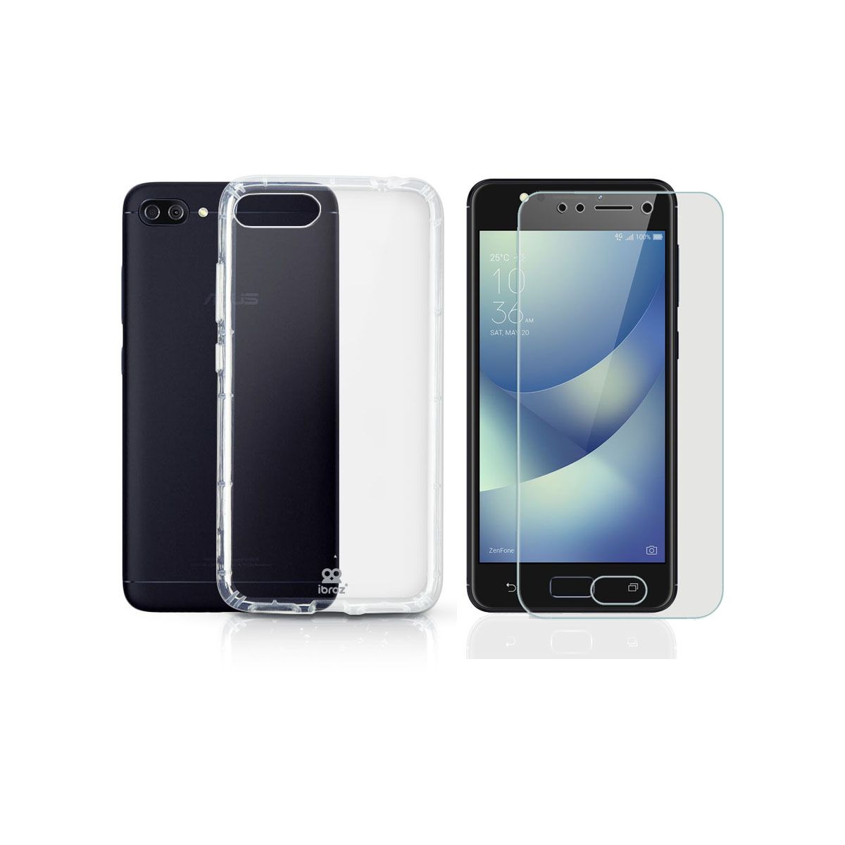 Coque + Protège écran IBROZ Zenfone 4 MAX ZC520 Coque+Protège écran (photo) Coque + Protège écran IBROZ Zenfone 4 MAX ZC520 Coque+Protège écran (photo)