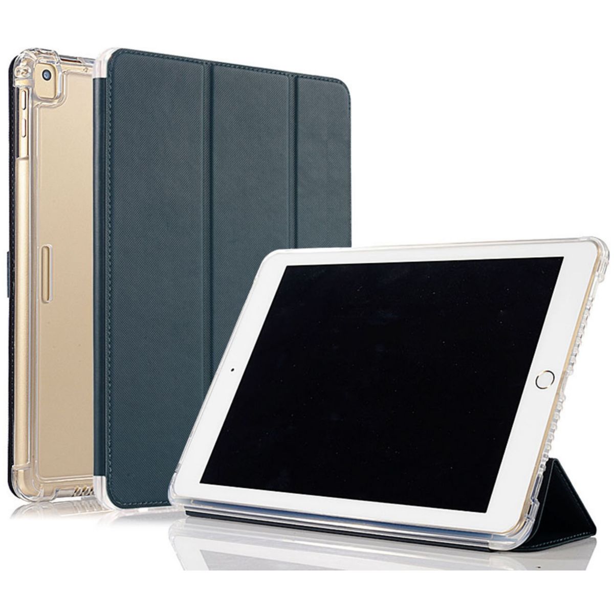 Coque IBROZ Antichoc + Smart Cover iPAD 9.7 Noir (photo) Coque IBROZ Antichoc + Smart Cover iPAD 9.7 Noir (photo)