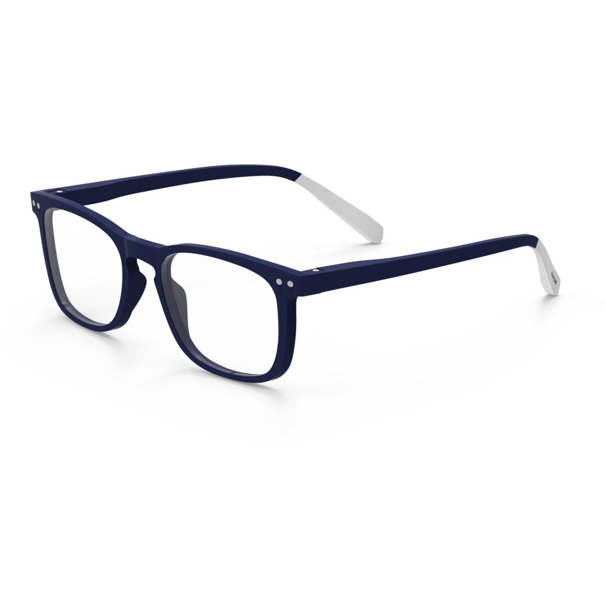 Lunette de lecture anti lumière bleue PANTONE BLEU MARINE Num 3 +3.0 2en1