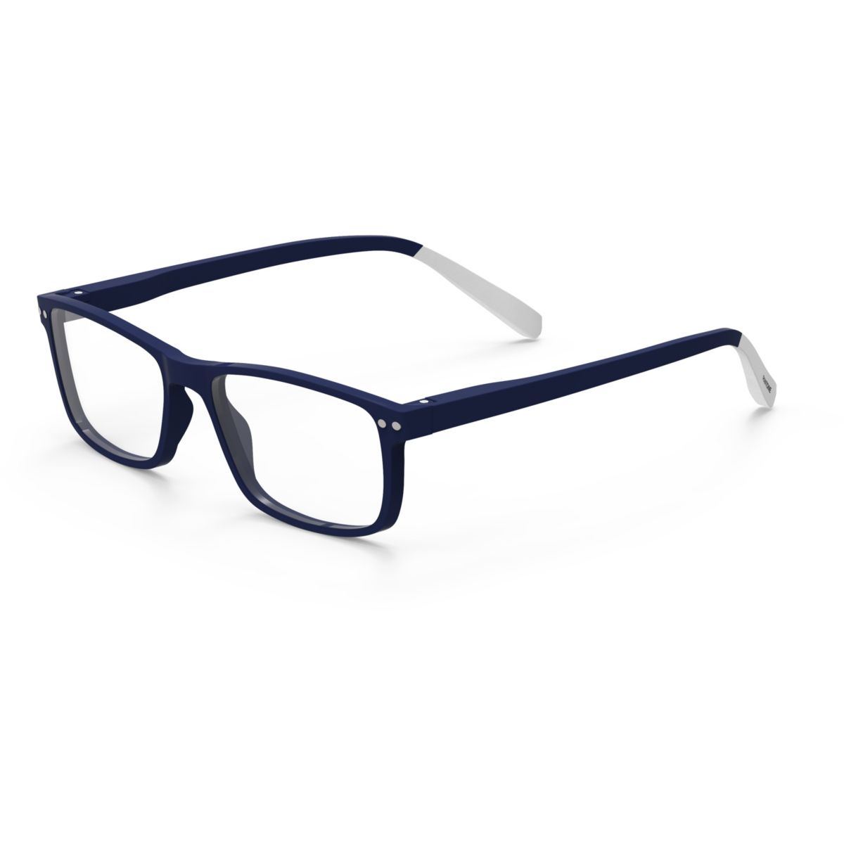 Lunette de lecture anti lumière bleue PANTONE BLEU MARINE Num 4 +3.0 2en1