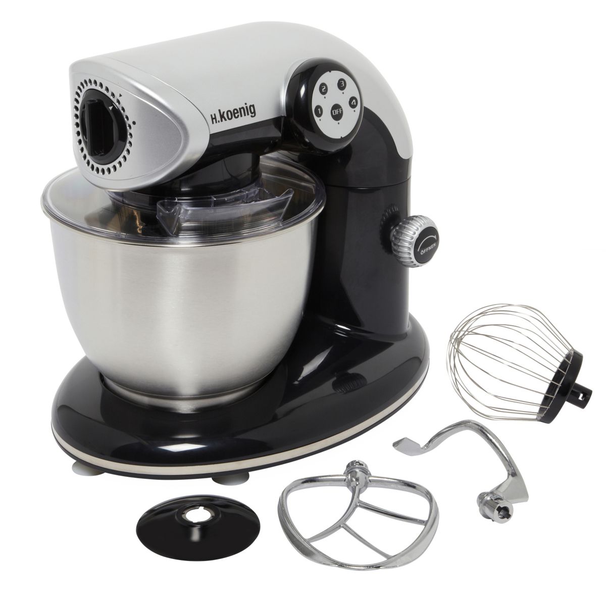 Robot pâtissier H.KOENIG KM 80 Noir
