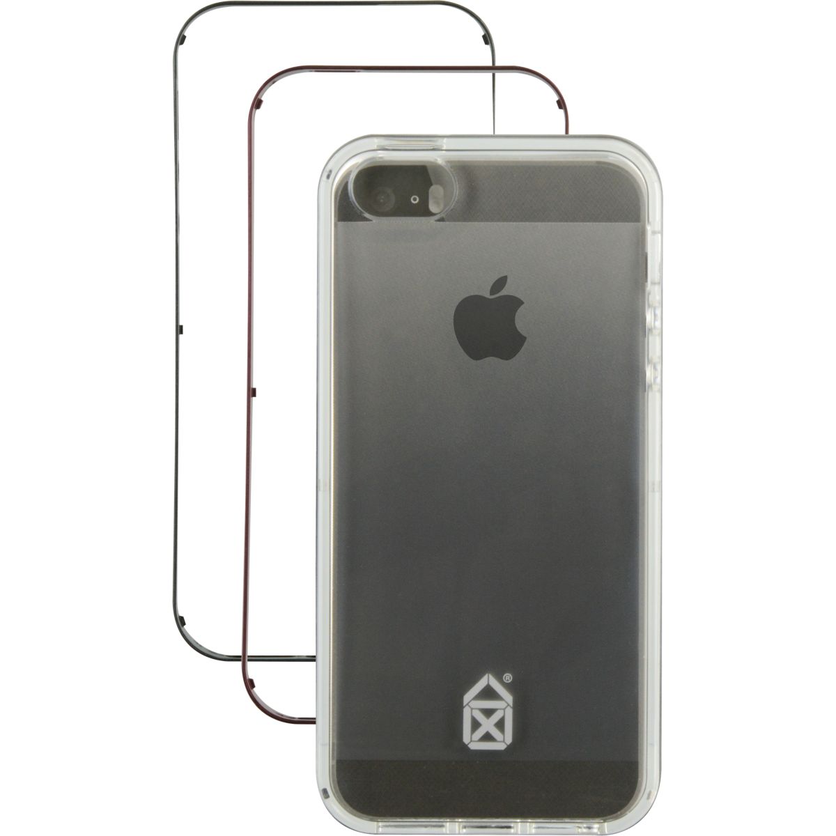Bumper CASE SCENARIO 3 en 1 gris sidéral iPhone 5S/SE (photo) Bumper CASE SCENARIO 3 en 1 gris sidéral iPhone 5S/SE (photo)