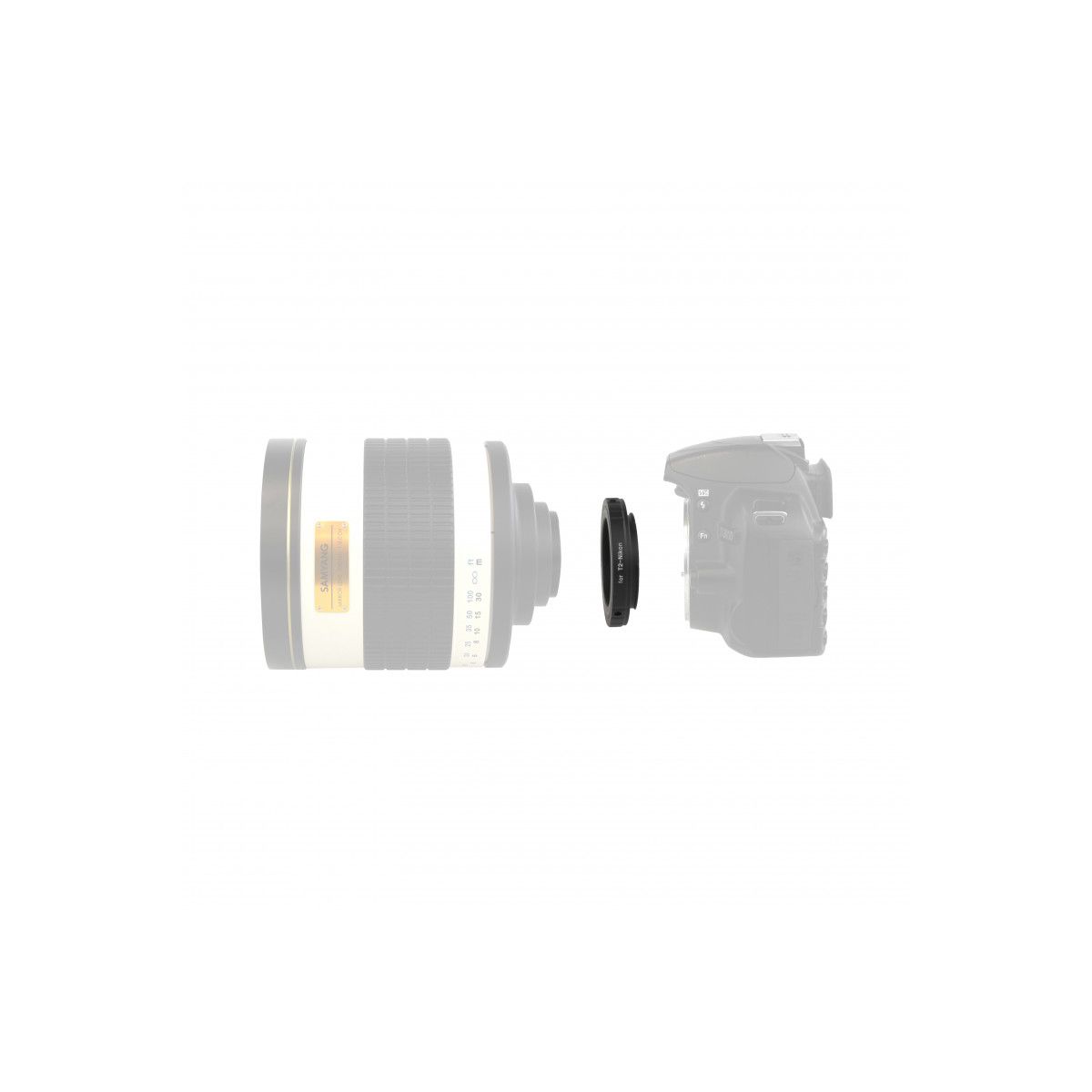 Bague d'adaptation STARBLITZ T2 pour boitier CANON (photo) Bague d'adaptation STARBLITZ T2 pour boitier CANON (photo)