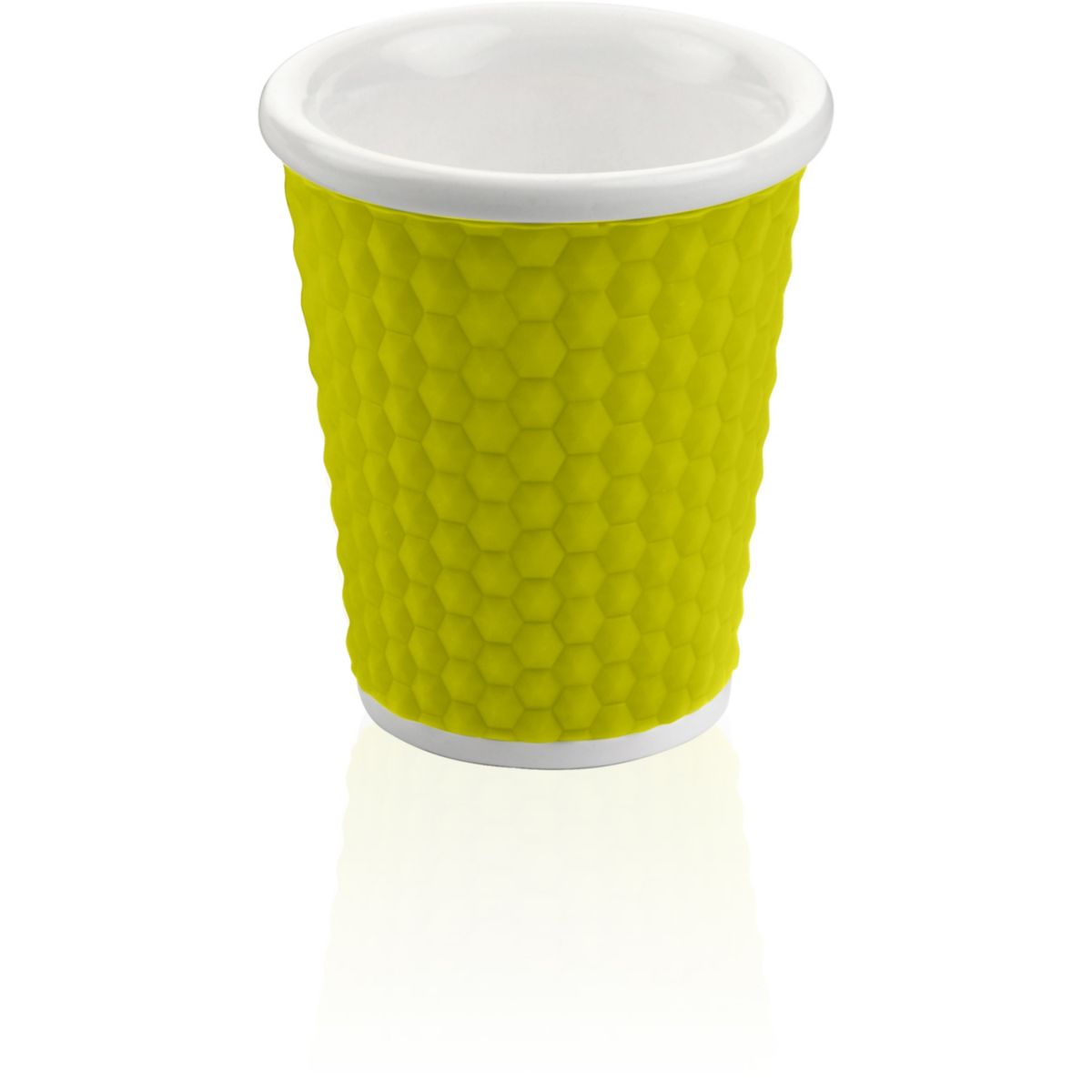 Gobelet LES ARTISTES Nid d'abeille 18 cl vert A-0946