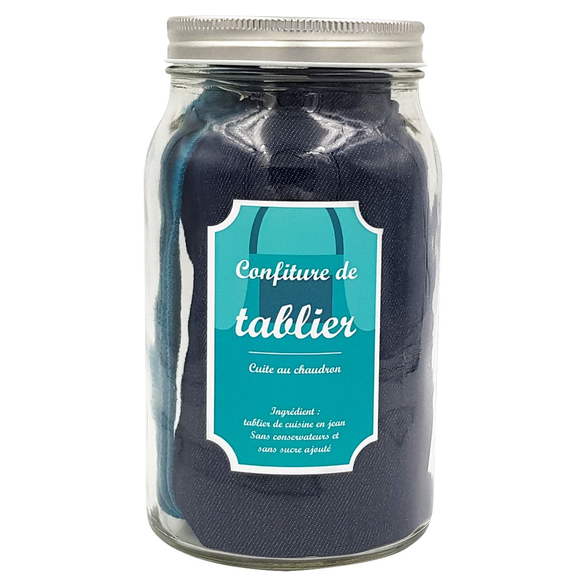 Tablier COOKUT DE CUISINE TISSU BLEU