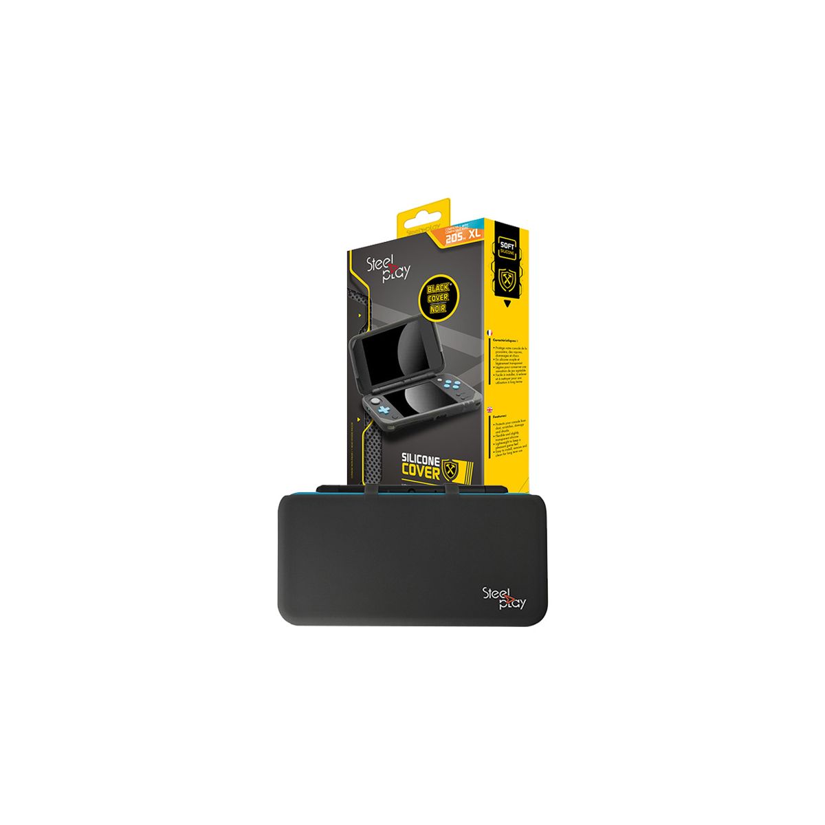 Housse de protection STEELPLAY Housse Silicone New 2DS XL Noire (photo) Housse de protection STEELPLAY Housse Silicone New 2DS XL Noire (photo)