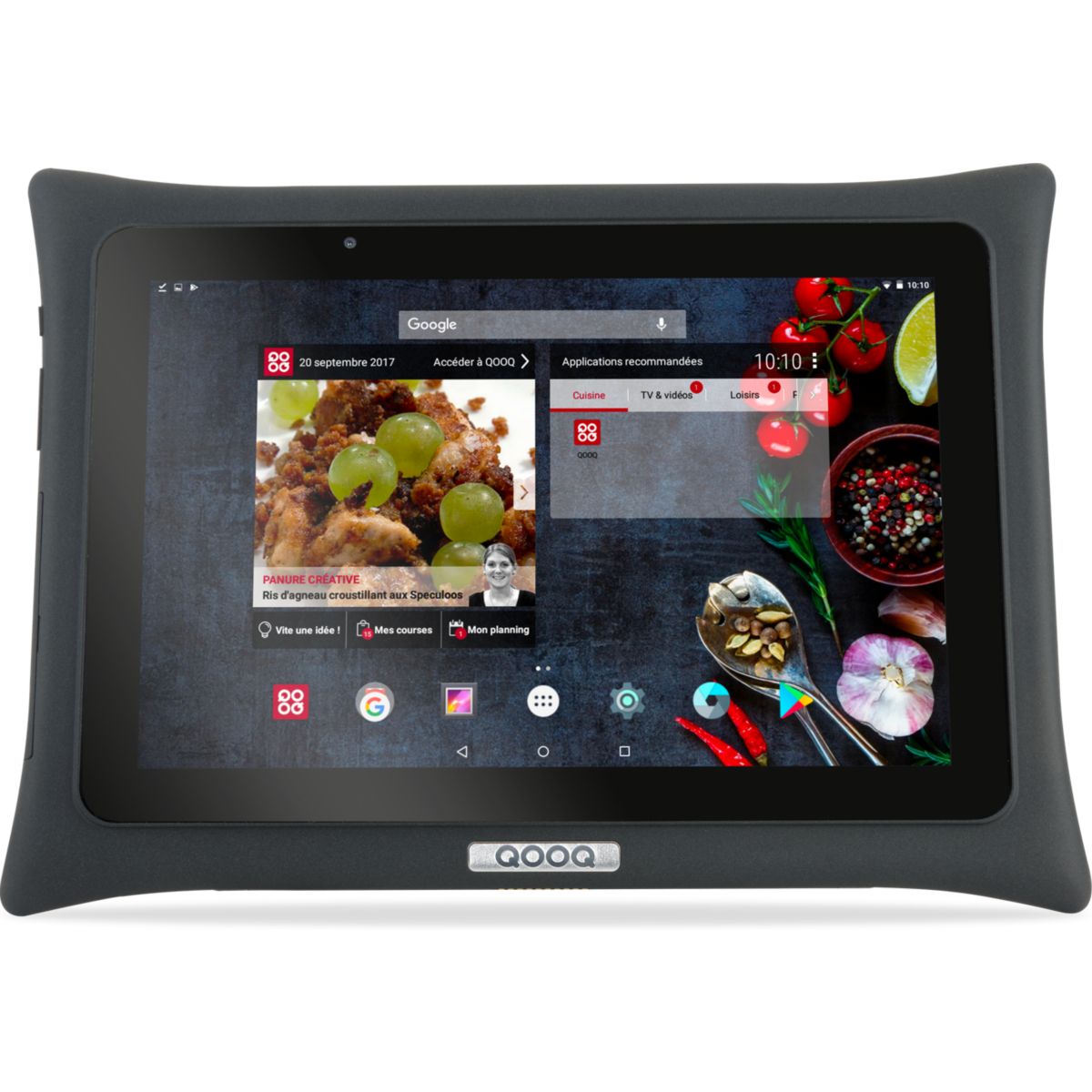 Tablette Android QOOQ V5 Ultimate Gris (photo) Tablette Android QOOQ V5 Ultimate Gris (photo)