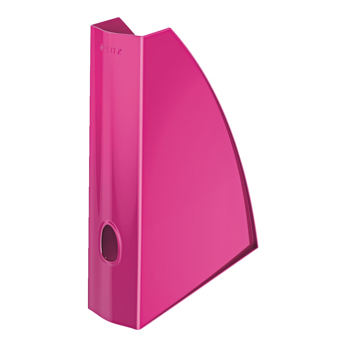 Corbeille LEITZ Porte revue WOW Rose (photo) Corbeille LEITZ Porte revue WOW Rose (photo)