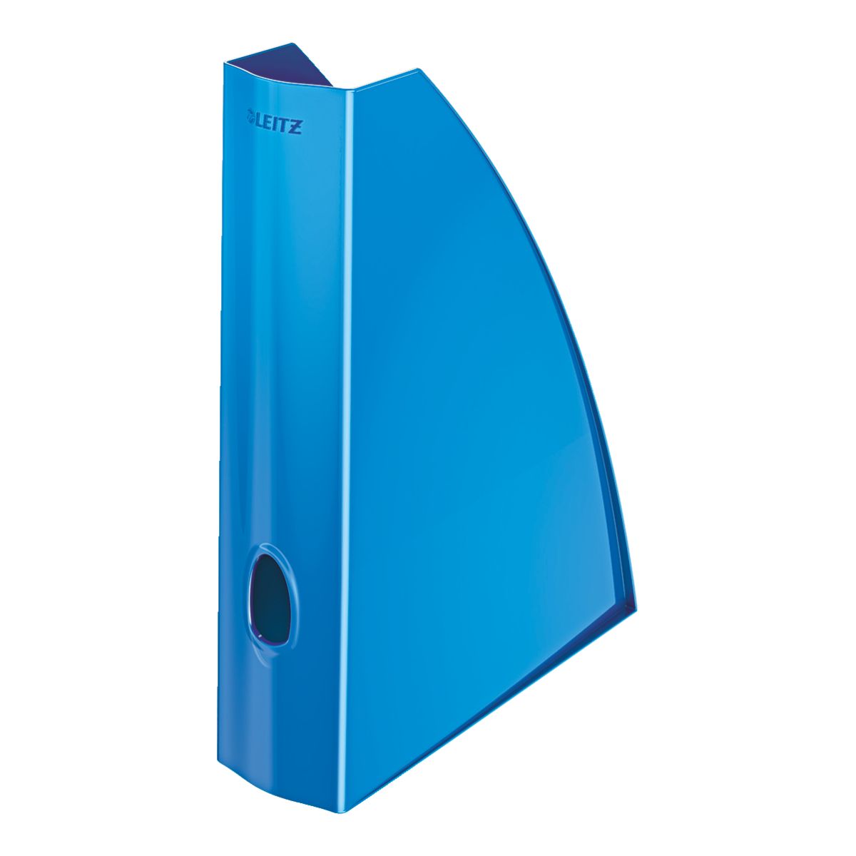Corbeille LEITZ Porte revue WOW Bleu (photo) Corbeille LEITZ Porte revue WOW Bleu (photo)