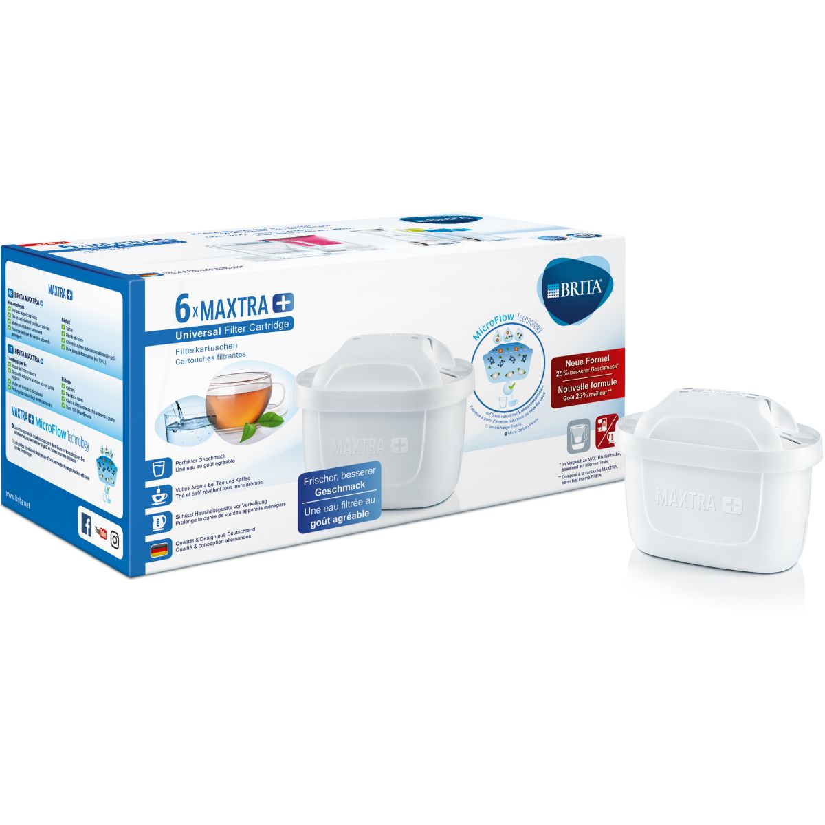 Cartouche filtrante BRITA P6 Maxtra +
