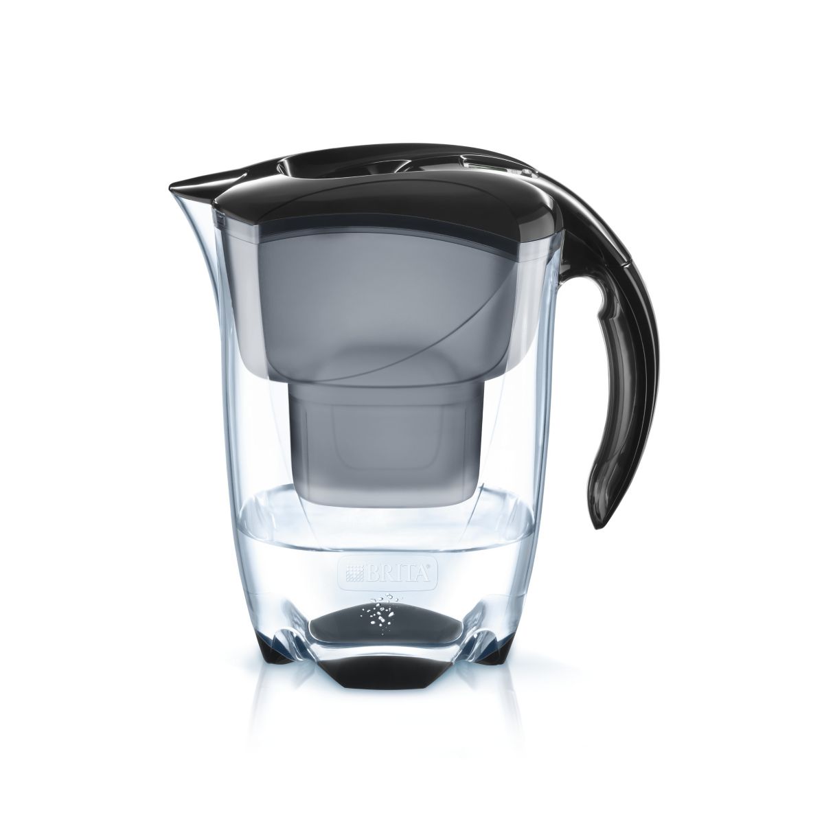 Carafe filtrante BRITA ELEMARIS noir + 1 cartouche Maxtra+