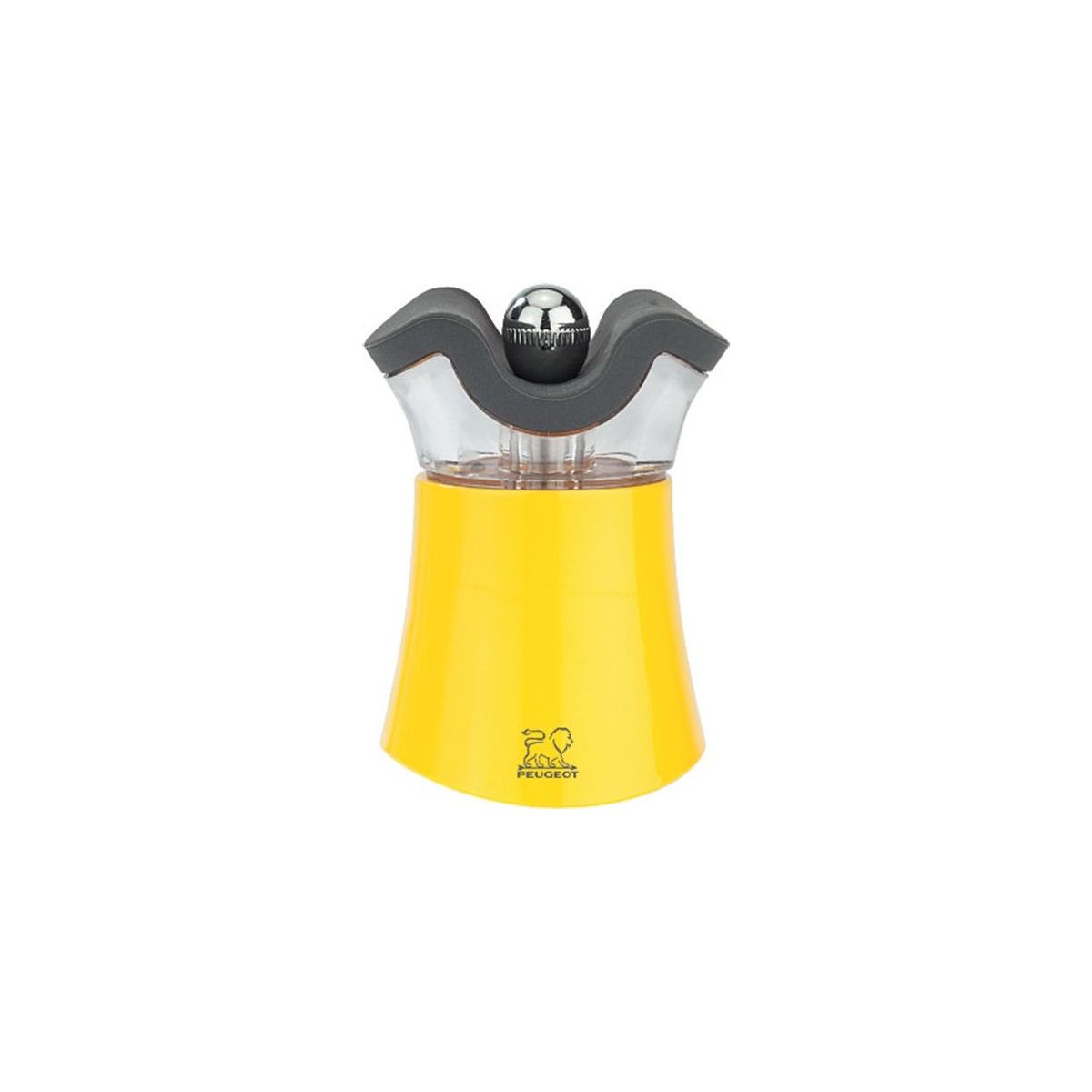 Moulin à poivre PEUGEOT Peps jaune poivre et sel 8 cm