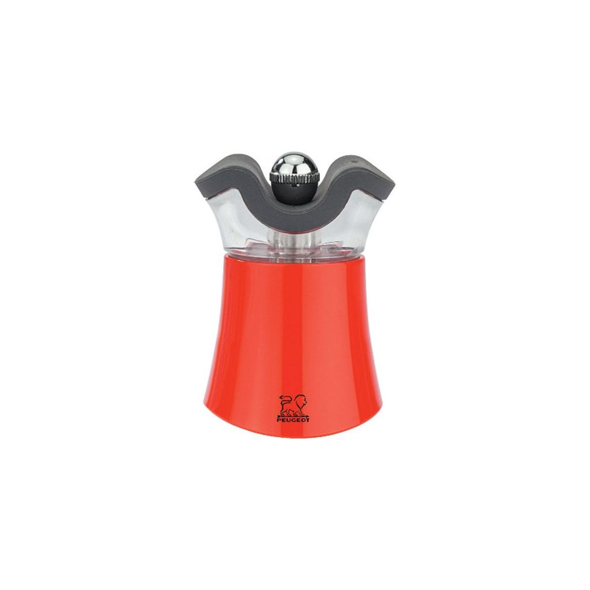Moulin à poivre PEUGEOT Peps rouge poivre et sel 8 cm