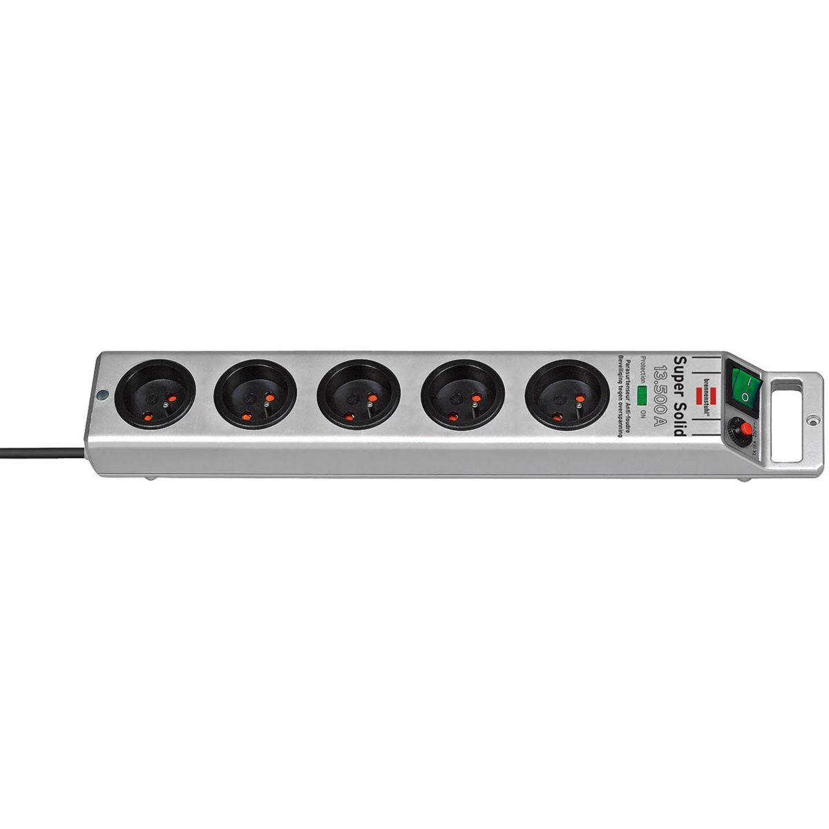 Multiprise BRENNENSTUHL 5 Prises Silver 2,5M H05VV-F 3G1,5 (photo) Multiprise BRENNENSTUHL 5 Prises Silver 2,5M H05VV-F 3G1,5 (photo)